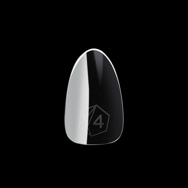 Apres - gel-x tips 2.0 - natural almond extra short (600 pcs)