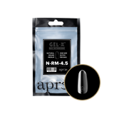 apres - French Manicure Gel-X Tips - Natural Round Medium (330 pcs)