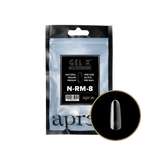 apres - Gel-X 2.0 Refill Bags - Natural Round Short Size 1 (50 pcs)