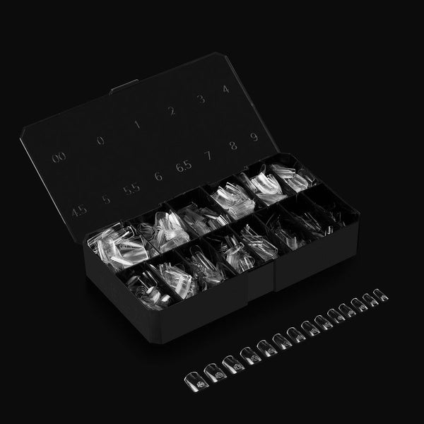 Apres - gel-x tips 2.0 - natural square short (600 pcs)