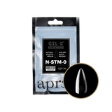 apres - Gel-X 2.0 Refill Bags - Natural Stiletto Medium Size 1 (50 pcs)
