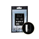 apres - Gel-X 2.0 Refill Bags - Natural Square Extra Short Size 1 (50 pcs)