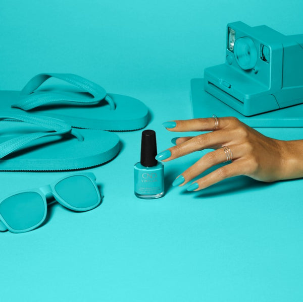 CND - Vinylux Topcoat & Oceanside 0.5 oz - #396