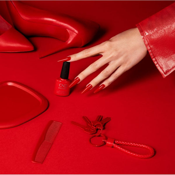 CND - Shellac Combo - Base, Top & Poppy Fields