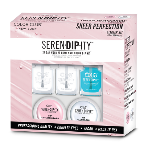 Color Club - Serendipity Dip Starter Kit - Sheer Perfection – Sleek Nail