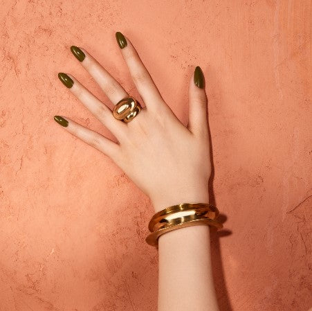 CND - Shellac Olive Grove (0.25 oz)