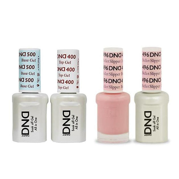 DND - Base, Top, Gel & Lacquer Combo - Ballet Slipper - #496