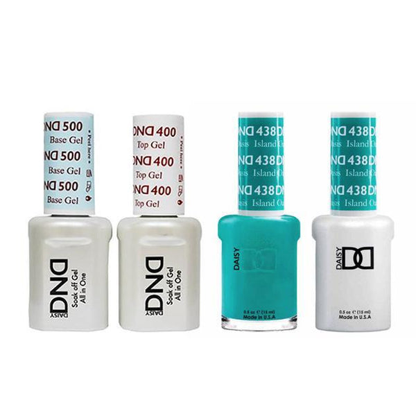DND - Base, Top, Gel & Lacquer Combo - Island Oasis - #438