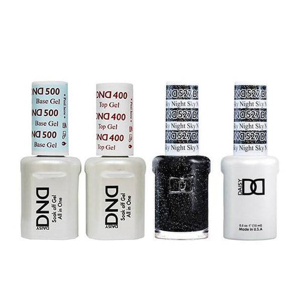 DND - Base, Top, Gel & Lacquer Combo - Night Sky - #527
