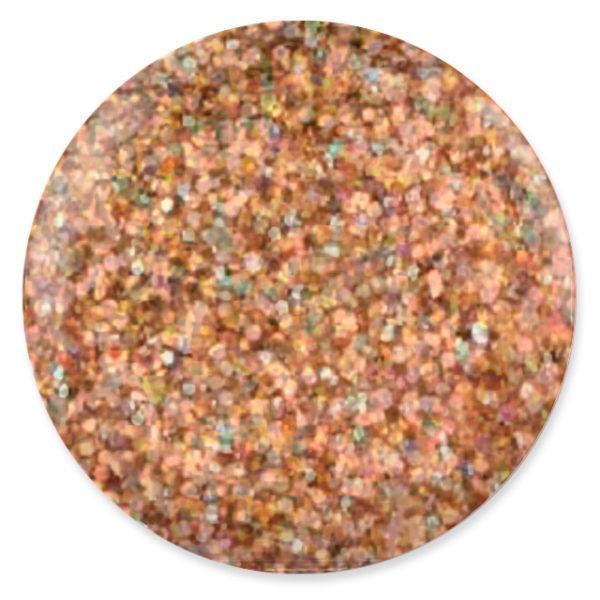 DND - Gel & Lacquer - Golden Orange Star - #412