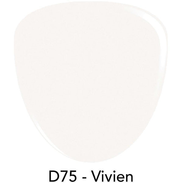 Revel Nail - Dip Powder - D75 Vivien (Clear) Creme 0.5 oz