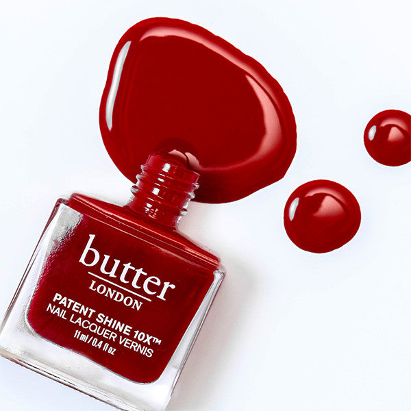 butter LONDON - Patent Shine - Come to Bed Red - 10X Nail Lacquer