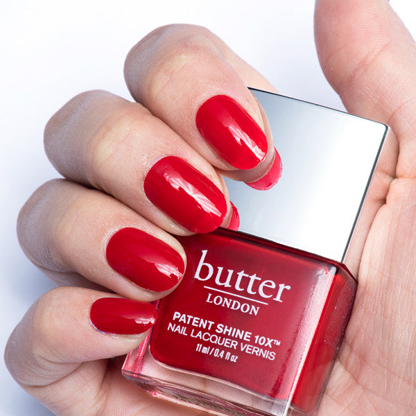 butter LONDON - Patent Shine - Her Majesty's Red - 10X Nail Lacquer