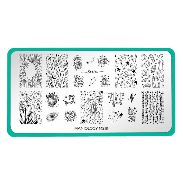 Maniology - Nail Stamping Starter Kit - Crystal Galaxy: Space-Themed –  Sleek Nail