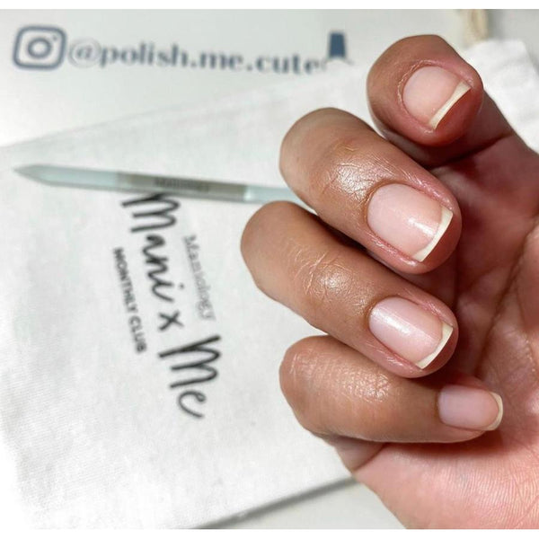 Maniology - Nail Tool - Glass Cuticle Pusher & Remover