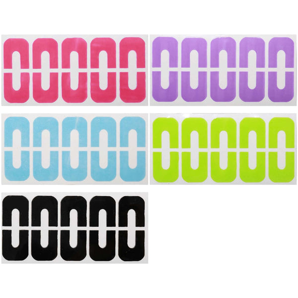 Maniology - Nail Tool - Latex-Free Cuticle Protecting Adhesive Nail Tapes - 5 Sheet Set
