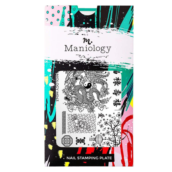 Maniology - Stamping Plate - Lunar New Year Occasions: Prosperity #M043