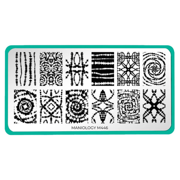 Maniology - Stamping Plate - Shibori (M446)
