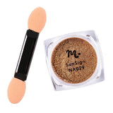 Maniology - Sun Sign Titanium Gold Mirror Chrome Nail Art Powder