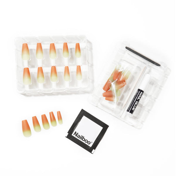 Nailboo - Press On Nails - Matcha Sunrise - #0001