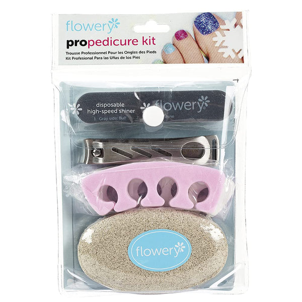 Flowery - Pro Pedicure Kit - Limited Edition