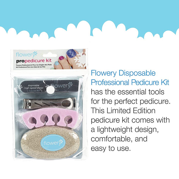 Flowery - Pro Pedicure Kit - Limited Edition