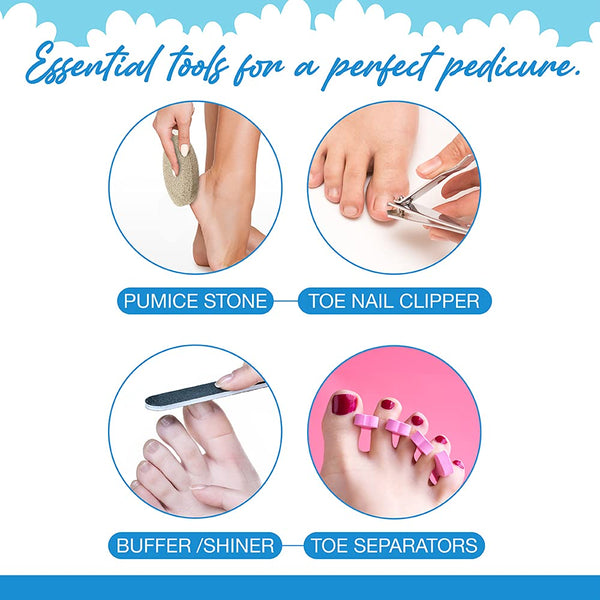 Flowery - Pro Pedicure Kit - Limited Edition