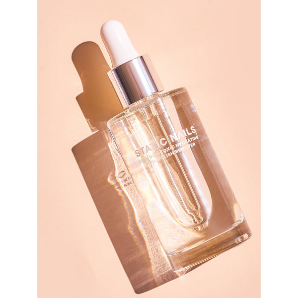 Static Nails - 100% Non-Toxic, Odorless Polish & Pop-On Remover (Clear)