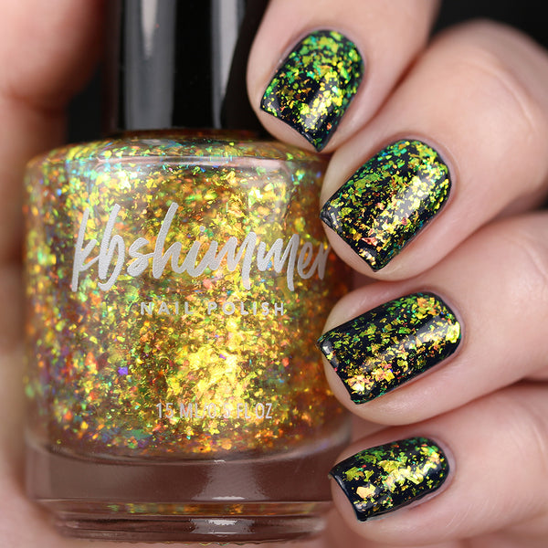 KBShimmer - Nail Polish - Sol Amazing Flakie Topper
