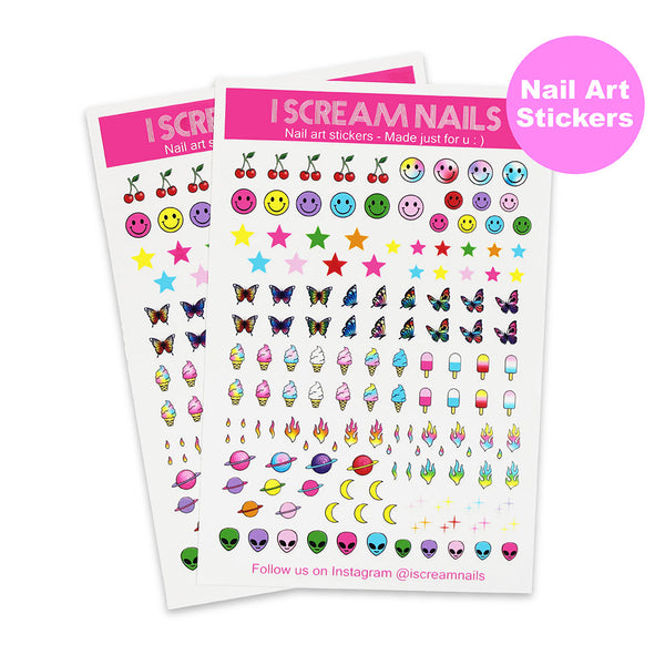 I Scream Nails - Nail Art Stickers - #1 2021 Release