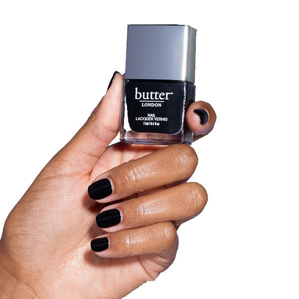 butter LONDON - Patent Shine - Union Jack Black - 10X Nail Lacquer