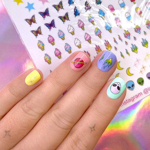 I Scream Nails - Nail Art Stickers - #1 2021 Release