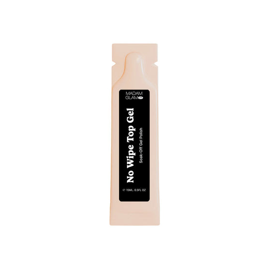 Madam Glam - Gel Polish - No Wipe Top Gel - Refill Sachet