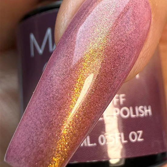 Madam Glam - Cat-Eye Gel Polish - Golden Leaves