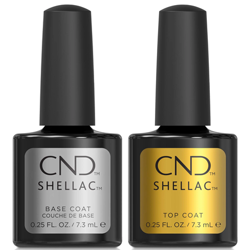 CND Shellac - Base & Top Coat (0.25 oz)