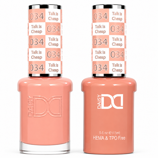 DND - Hema-Free & TPO-Free Gel & Lacquer - Talk Is Cheap – 034