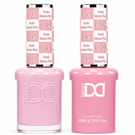DND - Hema-Free & TPO-Free Gel & Lacquer - Nude Meets Pink – 049