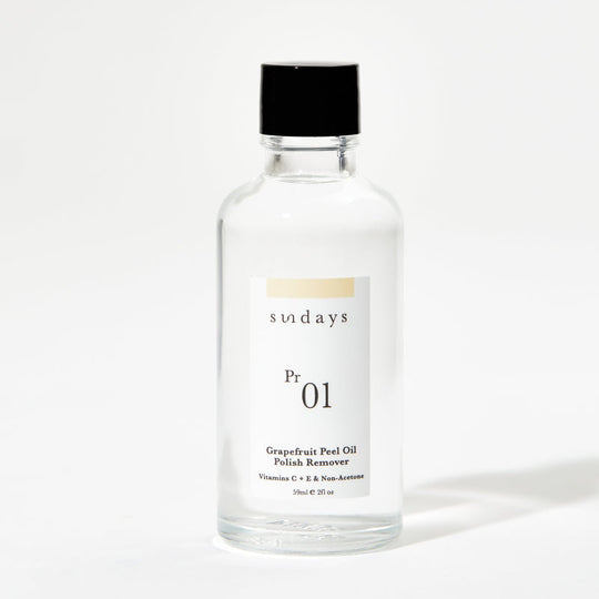 Sundays - Grapefruit Peel Oil Polish Remover