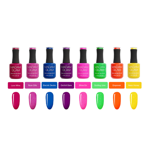 Madam Glam - Gel Polish - Neon Unity Pride Collection