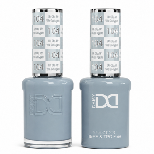 DND - Hema-Free & TPO-Free Gel & Lacquer - Uh Oh, Air We Go Again – 104