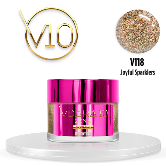 Vdara10 - Dip Powder - Joyful Sparklers 2oz