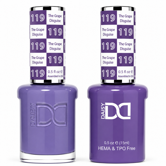 DND - Hema-Free & TPO-Free Gel & Lacquer - The Grape Disguise – 119