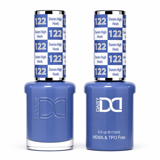 DND - Hema-Free & TPO-Free Gel & Lacquer - Denim High Heels – 122