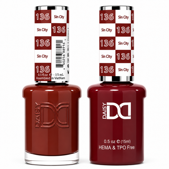 DND - Hema-Free & TPO-Free Gel & Lacquer - Sin City – 136