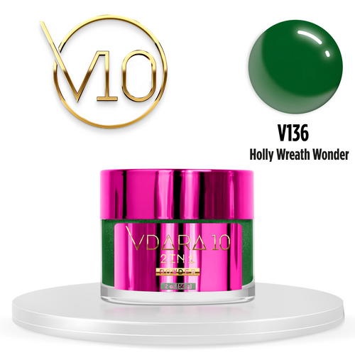 Vdara10 - Dip Powder - Holly Wreath Wonder 2oz 
