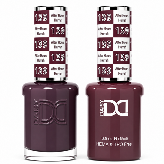 DND - Hema-Free & TPO-Free Gel & Lacquer - After Hours Hurrah – 139
