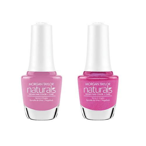Morgan Taylor - Naturals Combo - Pure Bliss & Permanent Pink