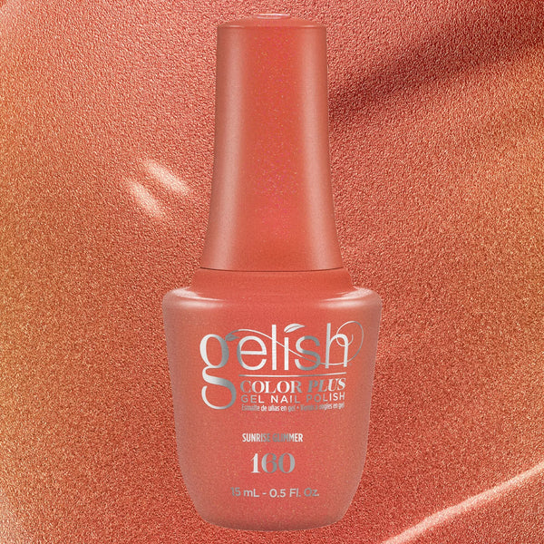 Gelish Gel Color Plus - Sunrise Glimmer 0.5 oz
