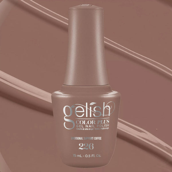 Gelish Gel Color Plus - Emotional Support Coffee 0.5 oz