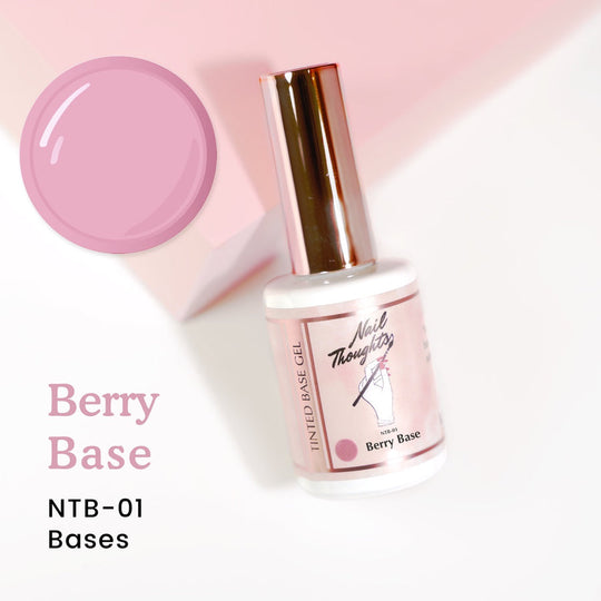 Nail Thoughts Tinted Base Gel - Berry Base - #NTB-01